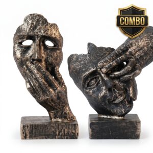 Abstract Face Showpiece Combo