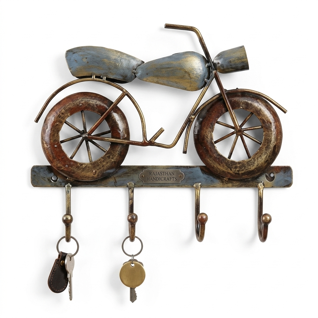 Bike Wall Key Holder Hook