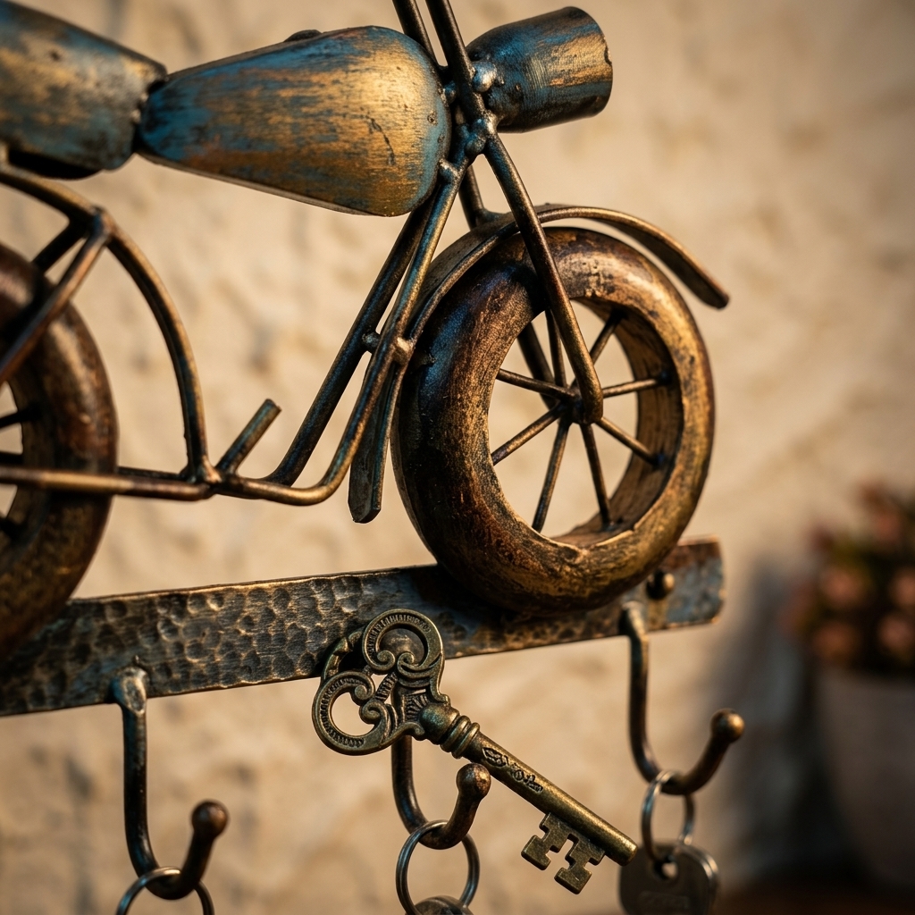 Bike Wall Key Holder Hook - Image 3