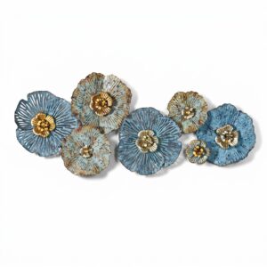 Blue Turb Decor Wall Art