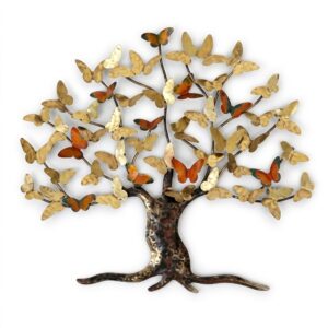 Butterfly Tree Wall Decor (Multi)