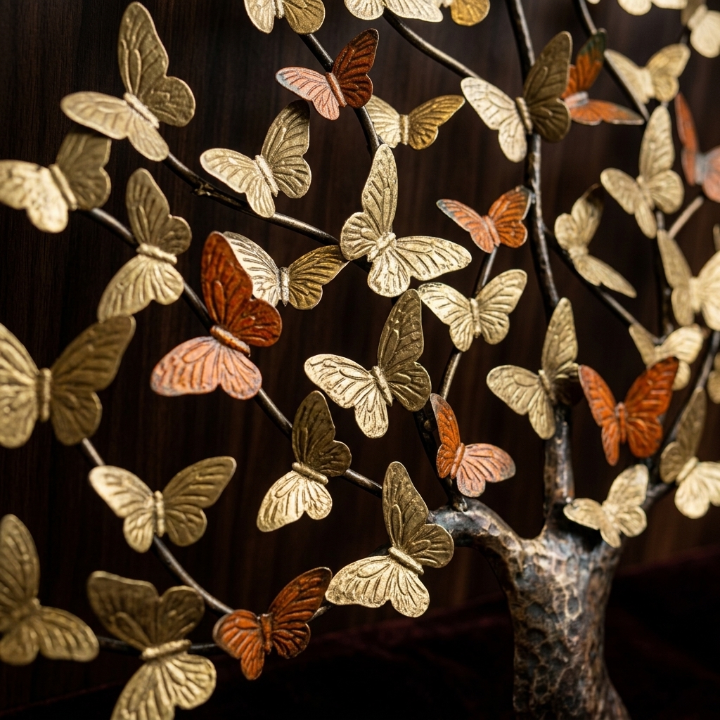 Butterfly Tree Wall Decor (Multi) - Image 4