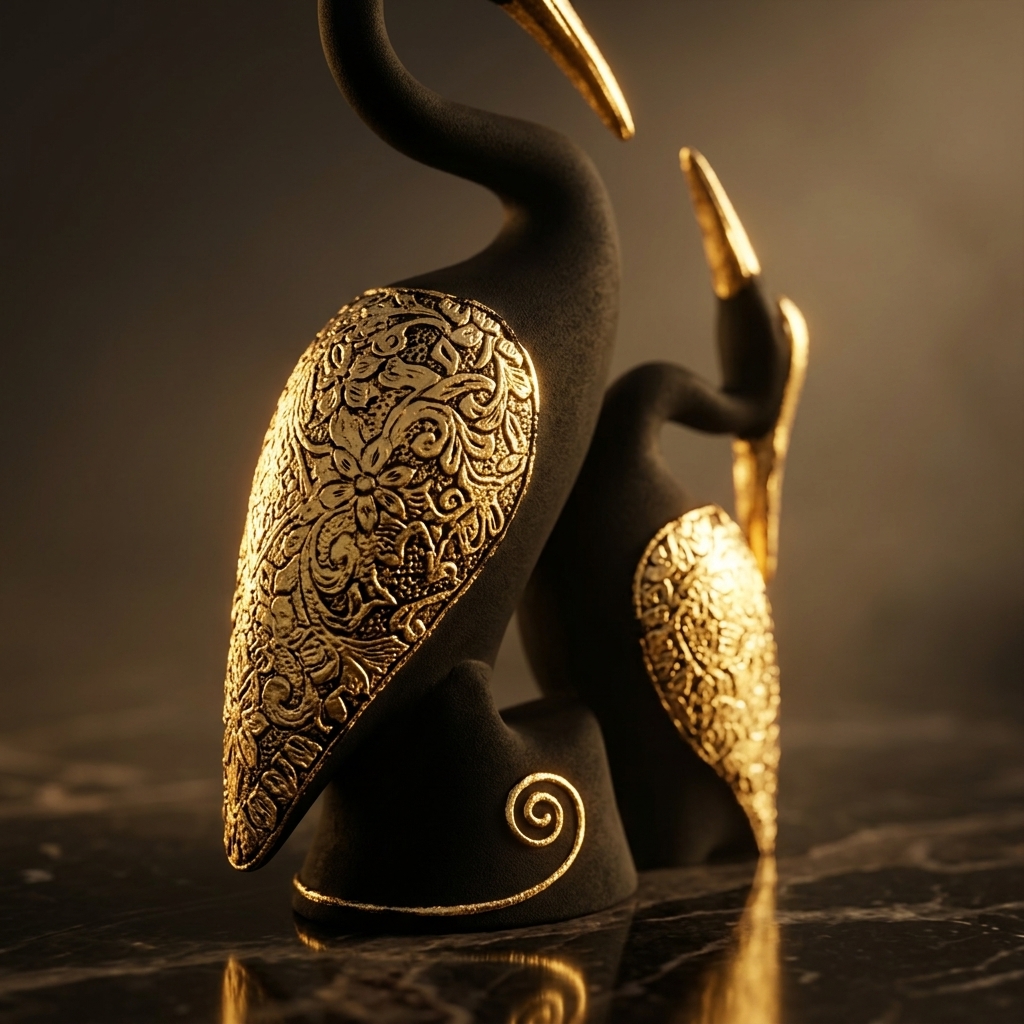Elegant Crane Décor - Image 2