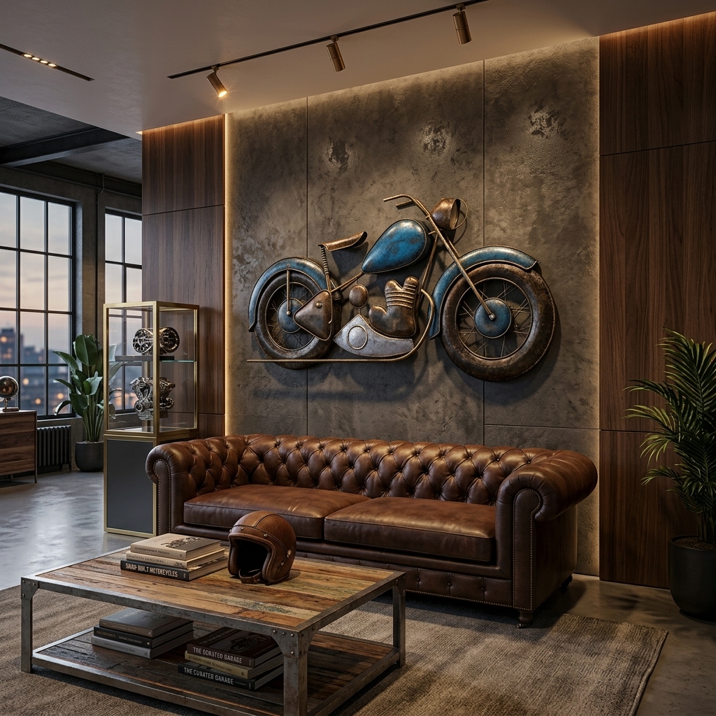 Devid Bike Collection Wall Decor (Large) - Image 3