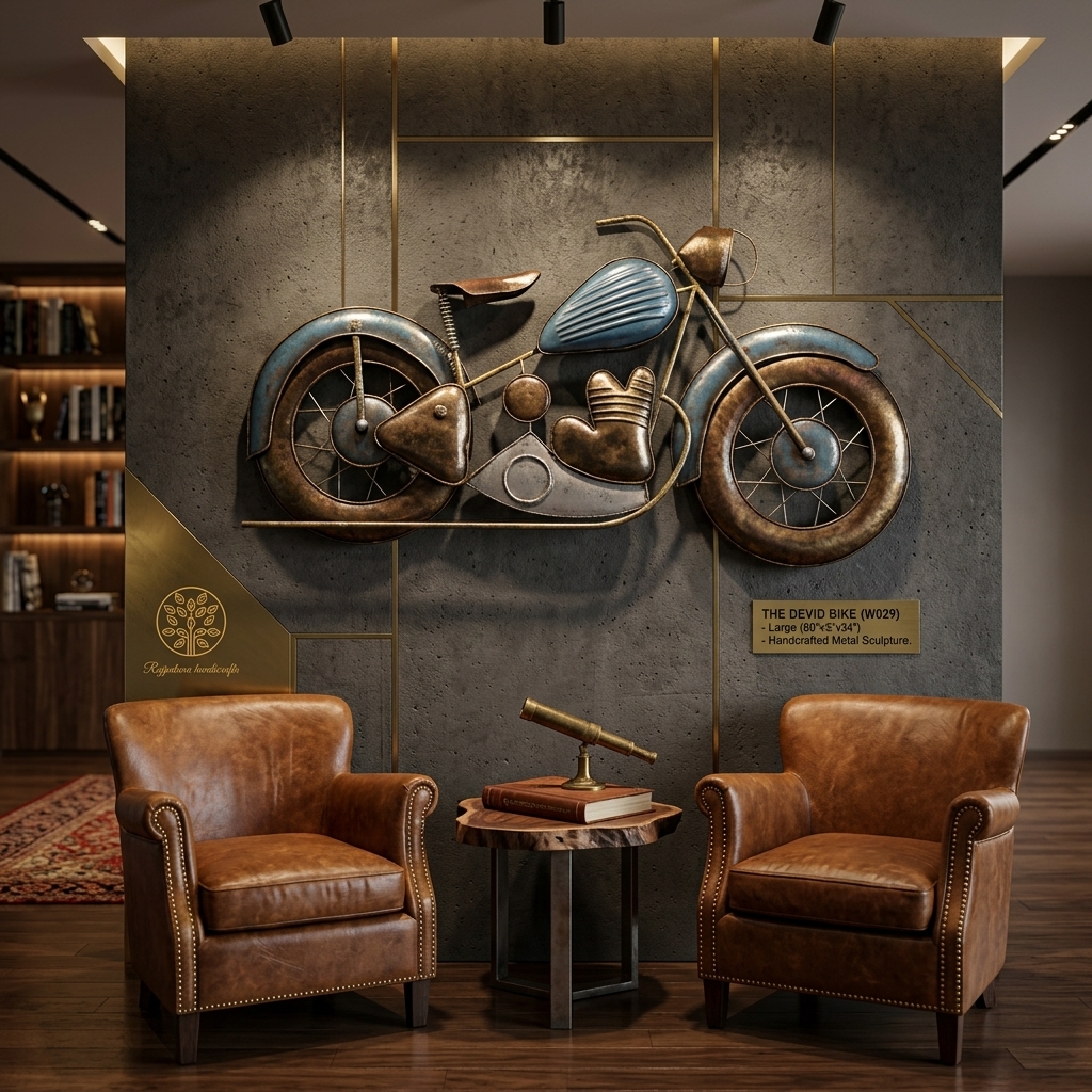 Devid Bike Collection Wall Decor (Large) - Image 4