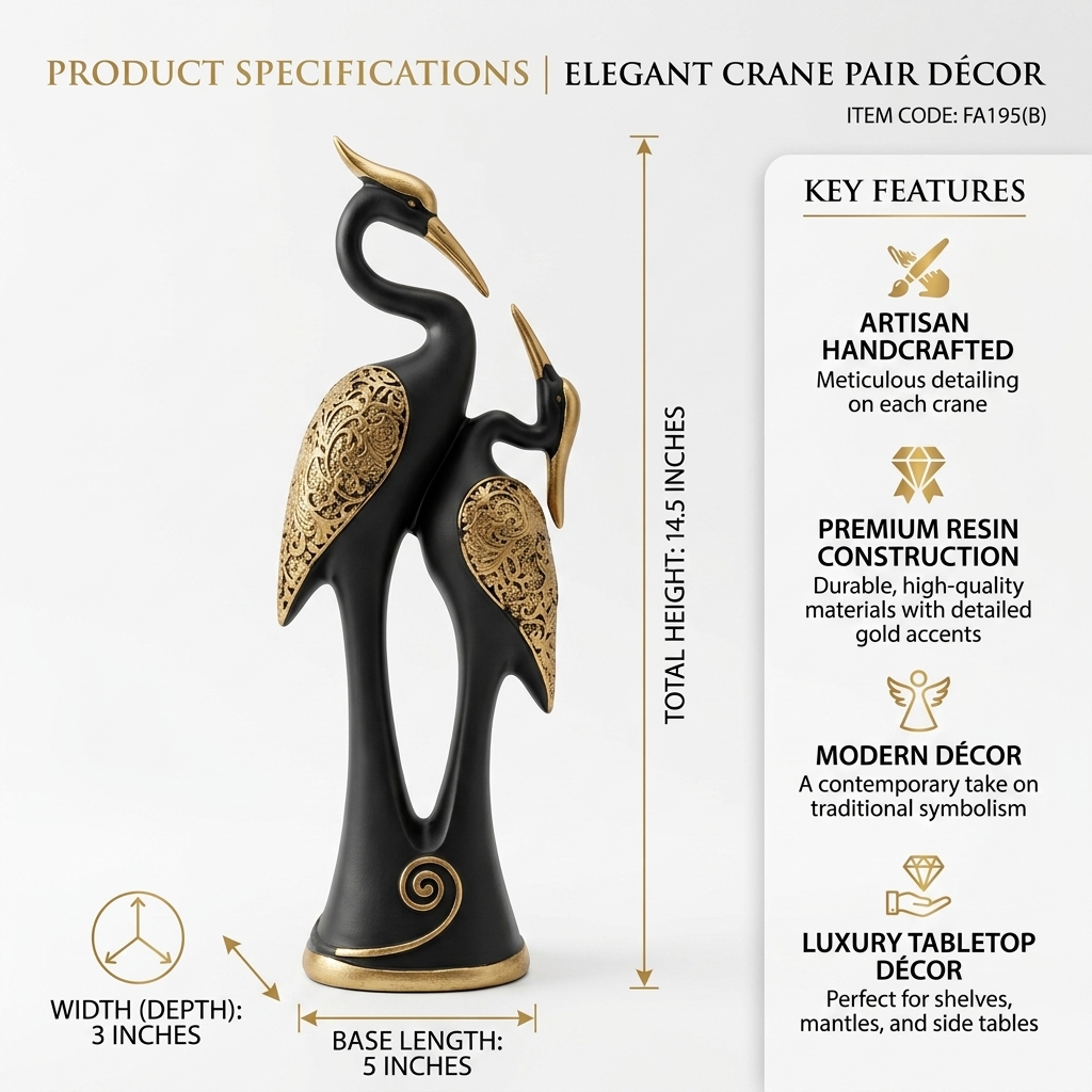 Elegant Crane Décor - Image 5