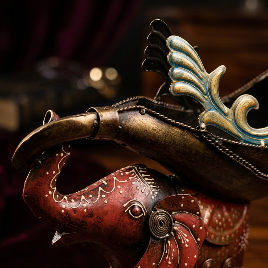 Elephant Boat Decor - Image 2