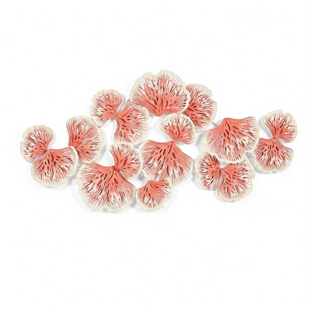 Trilo Decor Wall Art | Handcrafted Floral Metal Wall Décor - Image 2