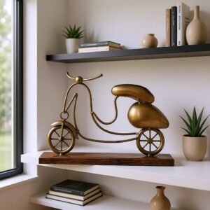Table Décor Scooter | Handcrafted Vintage Iron Decorative Showpiece