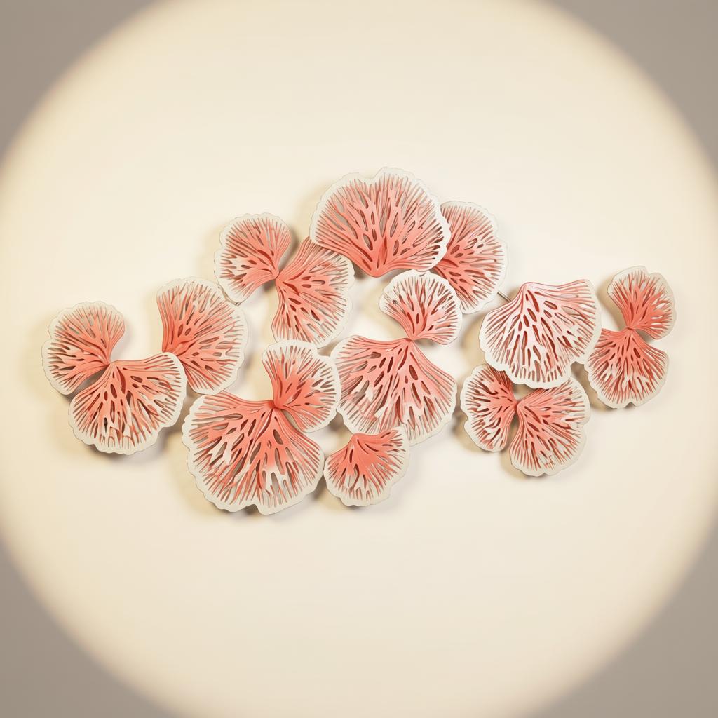 Trilo Decor Wall Art | Handcrafted Floral Metal Wall Décor - Image 4
